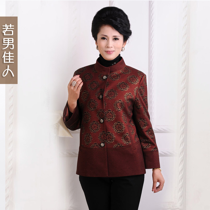 中老年女裝秋裝外套批發熱賣，俊美服裝廠家直銷引領服飾新風尚